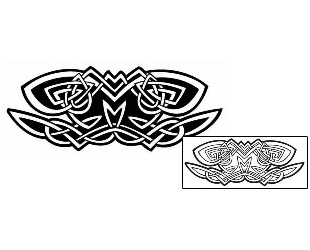 Celtic Tattoo Specific Body Parts tattoo | LCF-00690