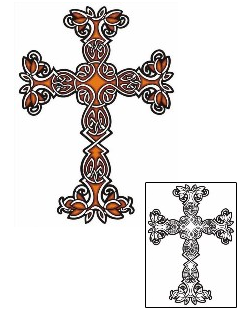 Cross Tattoo Religious & Spiritual tattoo | LCF-00746