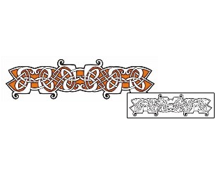 Celtic Tattoo Specific Body Parts tattoo | LCF-00750