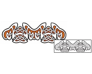 Celtic Tattoo Specific Body Parts tattoo | LCF-00755