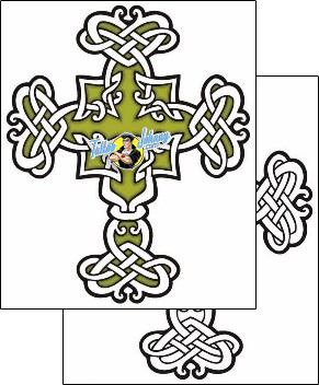 Cross Tattoo religious-and-spiritual-cross-tattoos-lucky-celtic-lcf-00760