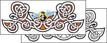 Lower Back Tattoo for-women-lower-back-tattoos-lucky-celtic-lcf-00766
