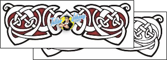 Armband Tattoo specific-body-parts-armband-tattoos-lucky-celtic-lcf-00786