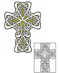 Cross Tattoo Religious & Spiritual tattoo | LCF-00799