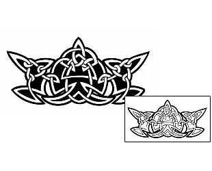 Celtic Tattoo Specific Body Parts tattoo | LCF-00836