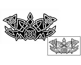 Celtic Tattoo Specific Body Parts tattoo | LCF-00869