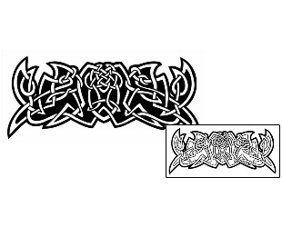 Celtic Tattoo Specific Body Parts tattoo | LCF-00923