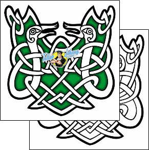 Bird Tattoo animal-bird-tattoos-lucky-celtic-lcf-01021