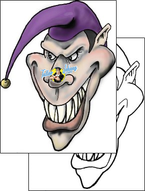 Joker - Jester Tattoo joker-tattoos-lonnie-moczydlowski-ldf-00029