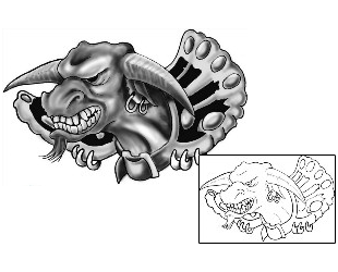 Monster Tattoo Horror tattoo | LDF-00049