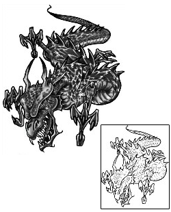 Dragon Tattoo Mythology tattoo | LDF-00058