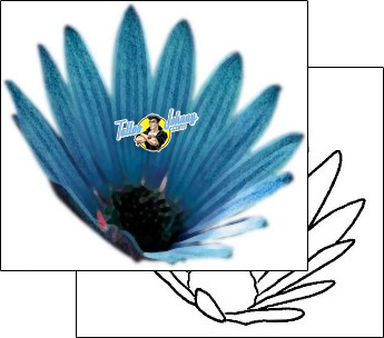 Flower Tattoo plant-life-flowers-tattoos-lee-greene-lef-00004