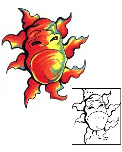 Sun Tattoo Astronomy tattoo | LFF-00003