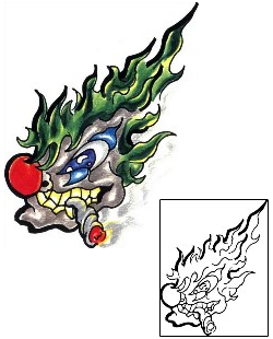 Clown Tattoo Tattoo Styles tattoo | LFF-00011