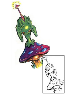 Alien Tattoo Miscellaneous tattoo | LFF-00018