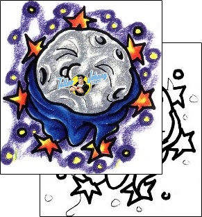 Celestial Tattoo astronomy-celestial-tattoos-low-life-lff-00019