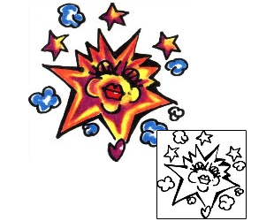 Sun Tattoo For Women tattoo | LFF-00021