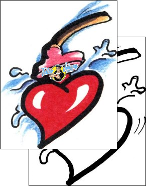 Heart Tattoo heart-tattoos-low-life-lff-00032