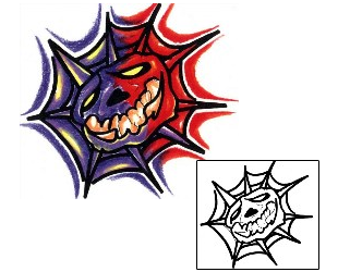 Spider Web Tattoo Astronomy tattoo | LFF-00042
