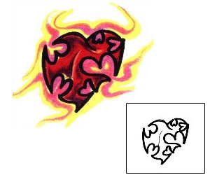 Heart Tattoo LFF-00043