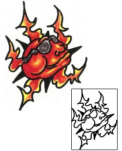Sun Tattoo Astronomy tattoo | LFF-00046