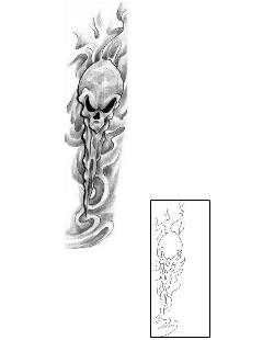 Evil Tattoo Horror tattoo | LFF-00097