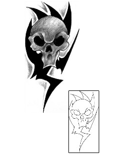 Scary Tattoo Tattoo Styles tattoo | LFF-00101