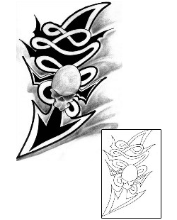 Scary Tattoo Tattoo Styles tattoo | LFF-00116