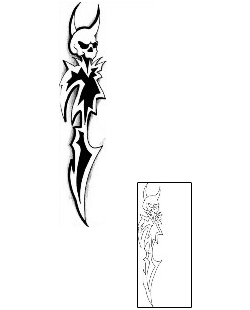 Evil Tattoo Tattoo Styles tattoo | LFF-00119