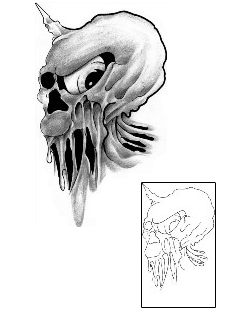 Scary Tattoo Horror tattoo | LFF-00135