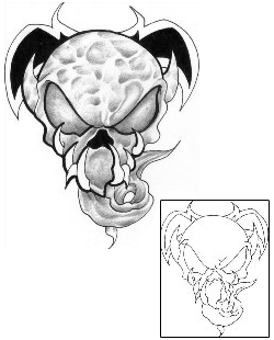 Monster Tattoo Horror tattoo | LFF-00150