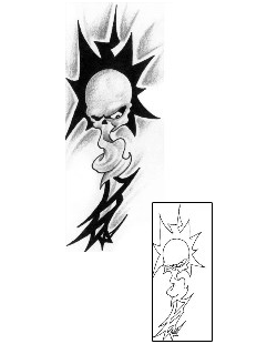 Scary Tattoo Tattoo Styles tattoo | LFF-00152