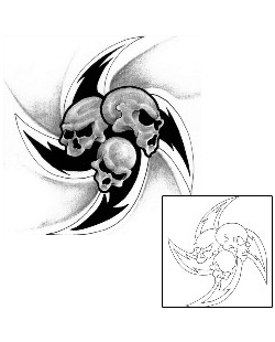 Scary Tattoo Tattoo Styles tattoo | LFF-00176