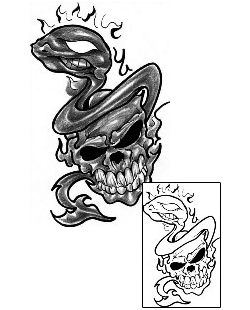 Scary Tattoo Horror tattoo | LFF-00194