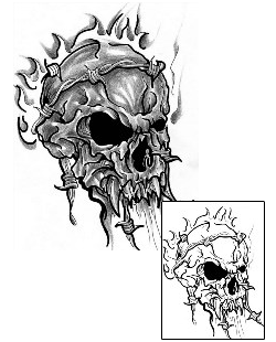 Scary Tattoo Horror tattoo | LFF-00203