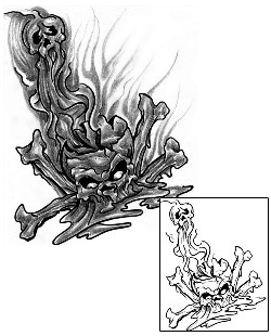 Scary Tattoo Horror tattoo | LFF-00204