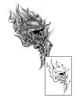 Scary Tattoo Horror tattoo | LFF-00207