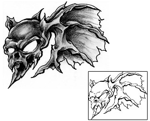 Scary Tattoo For Women tattoo | LFF-00225