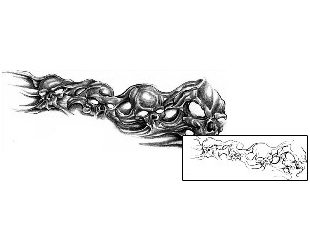 Scary Tattoo Horror tattoo | LFF-00236