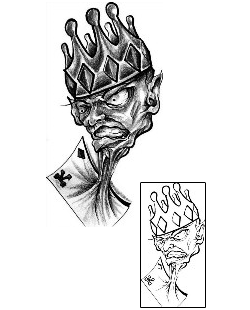 Devil - Demon Tattoo Horror tattoo | LFF-00239