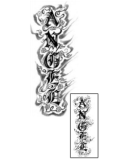Angel Tattoo Religious & Spiritual tattoo | LFF-00246