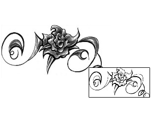 Rose Tattoo Plant Life tattoo | LFF-00254