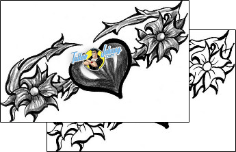 Heart Tattoo heart-tattoos-low-life-lff-00256