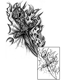 Scary Tattoo Horror tattoo | LFF-00261