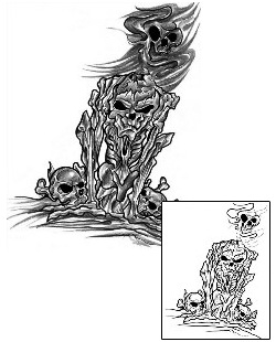 Scary Tattoo Horror tattoo | LFF-00272