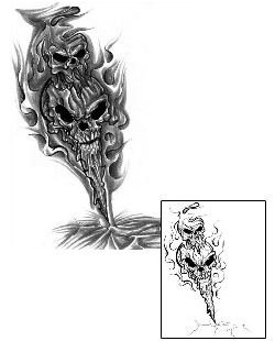 Scary Tattoo Horror tattoo | LFF-00282