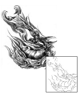 Dragon Tattoo Mythology tattoo | LFF-00303