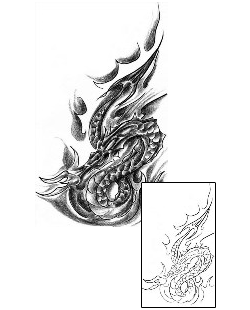 Dragon Tattoo Mythology tattoo | LFF-00311
