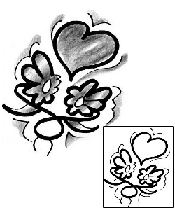 Heart Tattoo For Women tattoo | LFF-00362