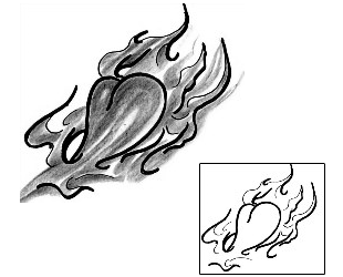 Fire – Flames Tattoo Miscellaneous tattoo | LFF-00364